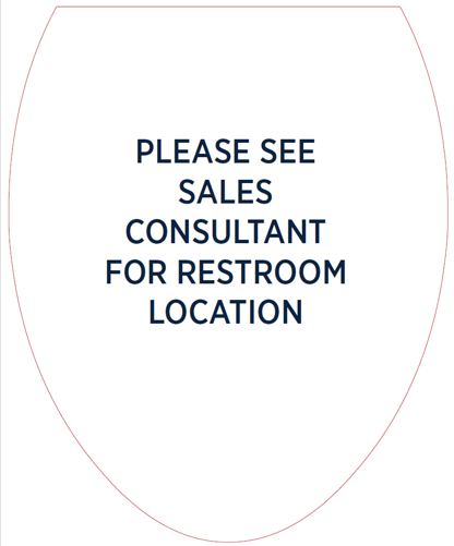 Toilet Seat - Printed Vinyl Cover